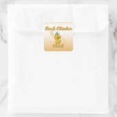 Sticker Carré Rock Climat Chick (Sac)