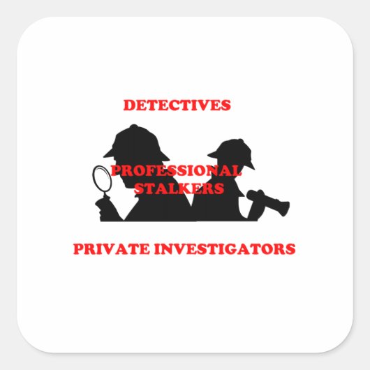 Sticker Carré Rôdeurs (Devant)