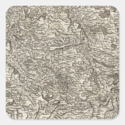 Sticker Carré Rodez (Devant)