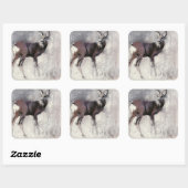 Sticker Carré Roe Doe 2000 (Feuille)