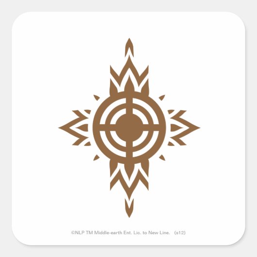 Sticker Carré Rohan Crest (Devant)