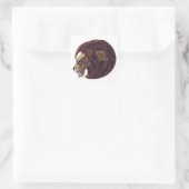 Sticker Carré Roi pour le jour (Sac)