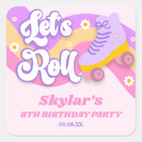 Roll Roller Patinage Patinage Anniversaire