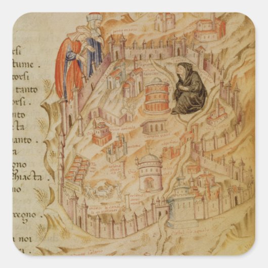 Sticker Carré Roma La Veuve (Devant)