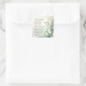 Sticker Carré Romains 12:2 Ne se conforment pas à cette Bible Mo (Sac)