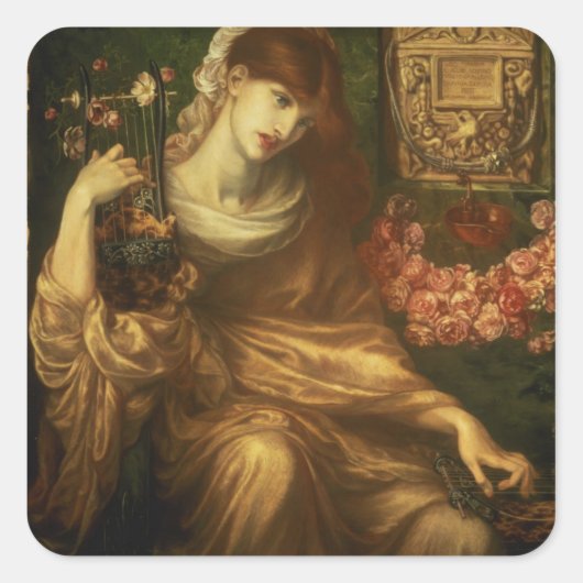 Sticker Carré Roman Widow, 1874 (Devant)