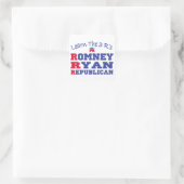 Sticker Carré Romney Ryan Apprenez les 3 R (Sac)
