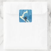 Sticker Carré Ron Weasley Patronus Painting (Sac)