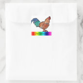 Sticker Carré Rooster DeColores (Sac)