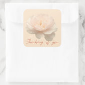 Sticker Carré Rose et blanc (Sac)