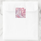 Sticker Carré Rose et violet iridescents  (Sac)