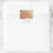 Sticker Carré Rose Pastel (Sac)