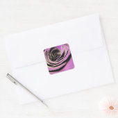 Sticker Carré Rose rose Lilac (Enveloppe)
