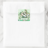 Sticker Carré Roses par Vincent van Gogh (Sac)
