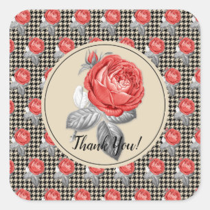 Sticker Carré Roses roses roses roses roses roses roses roses ro