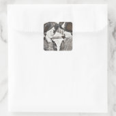 Sticker Carré Rosie le Riveter Pals (Sac)