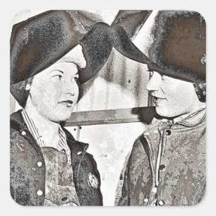 Sticker Carré Rosie le Riveter Pals