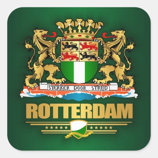 Sticker Carré Rotterdam (Devant)