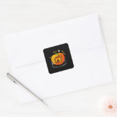 Sticker Carré rouge ou chou-chou (Enveloppe)