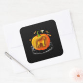 Sticker Carré rouge ou chou-chou (Enveloppe)