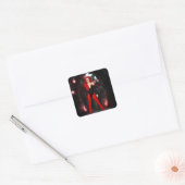 Sticker Carré Rouge Succubus (Enveloppe)
