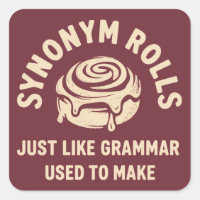 Rouleaux de synonymes comme la grammaire utilisée