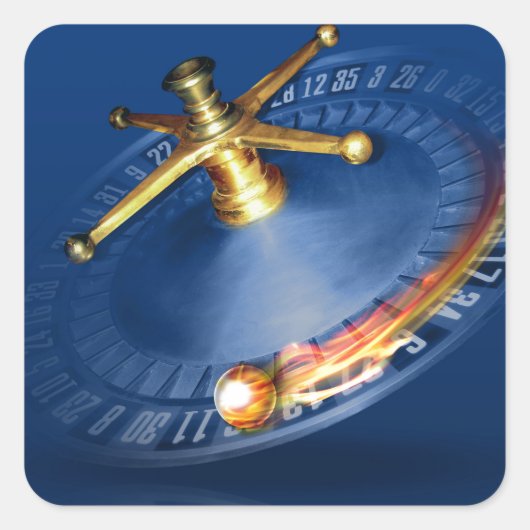 Sticker Carré Roulette (Devant)