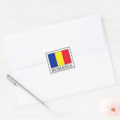 Sticker Carré Roumanie (Enveloppe)