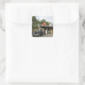 Sticker Carré Route 66 General Store & Gas Station (Sac)