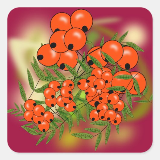 Sticker Carré Rowan (Devant)