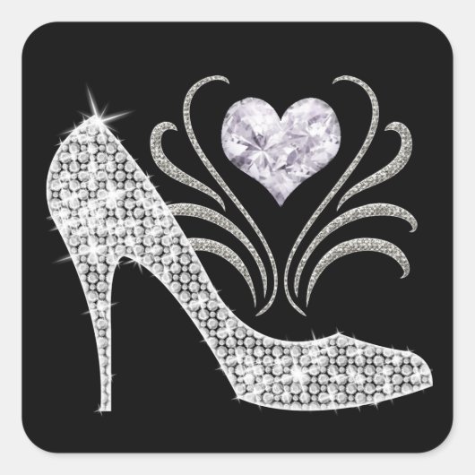 Sticker Carré Royal Bling - SRF (Devant)