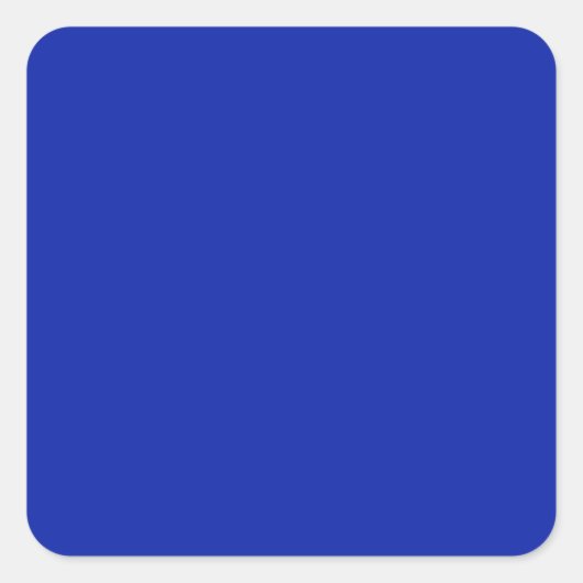 Sticker Carré Royal Blue (Devant)