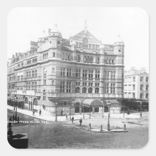 Sticker Carré Royal English Opera House, 1891 (Devant)