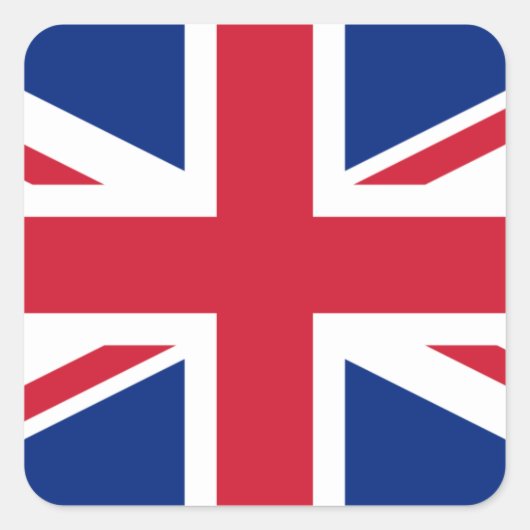 Sticker Carré royaume-uni (Devant)