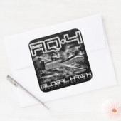 Sticker Carré RQ-4 Global Hawk (Enveloppe)