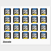 STICKER CARRÉ RTPC FCK (Feuille)