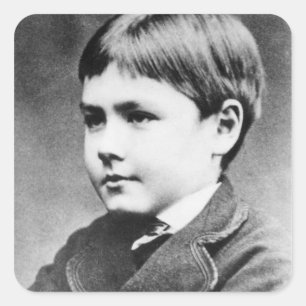 Sticker Carré Rudyard Kipling, c.1870