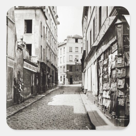 Sticker Carré Rue de l'Arbalete (Devant)