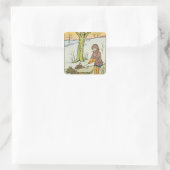 Sticker Carré Run, Dandy Run, 20e siècle (Sac)