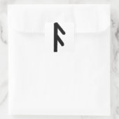 Sticker Carré rune ansuz (Sac)