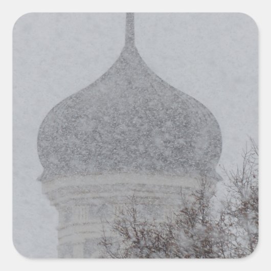 Sticker Carré Russe Blizzard (Devant)