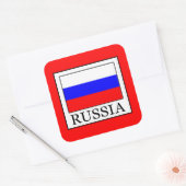 Sticker Carré Russie (Enveloppe)