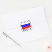 Sticker Carré Russie (Enveloppe)