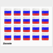 Sticker Carré Russie (Feuille)
