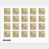 Sticker Carré Russie En Europe 3 (Feuille)