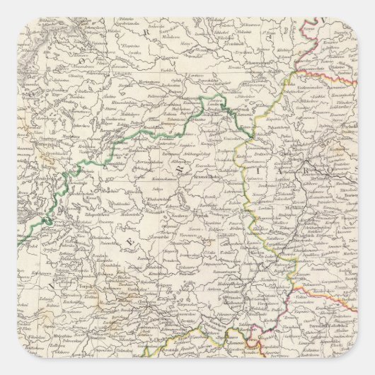 Sticker Carré Russie, partie lV (Devant)