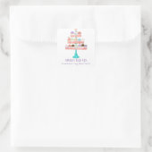 Sticker Carré Rustique Pays Mason Fleurs Jar Blanches Hydrangeas (Sac)