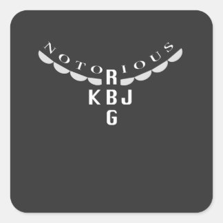 Sticker Carré Ruth Ginsburg et Ketanji Jackson