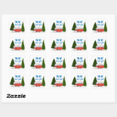 Sticker Carré RV encore (Feuille)