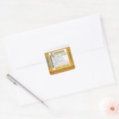 Sticker Carré RX Funny Happy Prescription (Enveloppe)